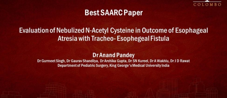 SAARC free paper session – 4th November 2020